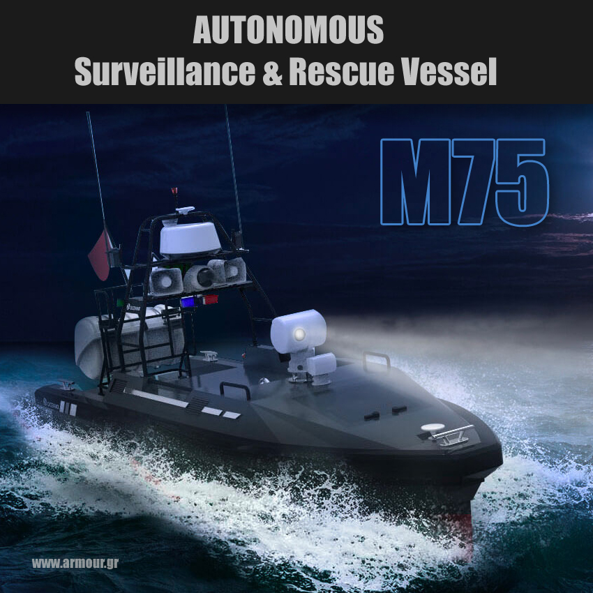 Surveillane & Rescue USV M75